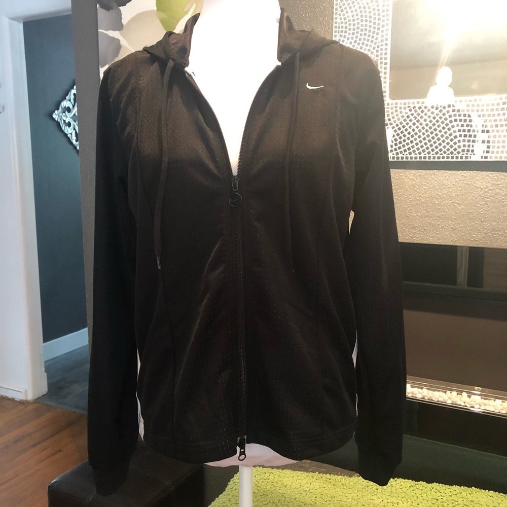 Nike hooded track jacket